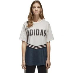 Bluzki damskie: Adidas Koszulka damska Shirt Adibreak biała r. 40 (CE1001)