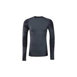 T-shirty z długim rękawem Reebok Sport Koszulka Combat Jacquard Rash Guard. Czarne koszulki męskie Reebok Sport, s, bez wzorów, bez kołnierzyka, z długim rękawem, długie. Za 199,00 zł.