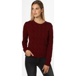 Marie Lund - Sweter damski, czerwony. Czerwone swetry damskie Marie Lund, s, bez wzorów, z bawełny, klasyczne, bez rękawów, bez kaptura. Za 229,95 zł.
