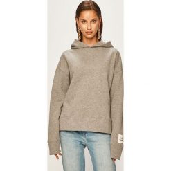 Pepe Jeans - Bluza Telma x Dua Lipa. Szare bluzy damskie Pepe Jeans, s, bez wzorów, z bawełny, bez rękawów, z kapturem. W wyprzedaży za 239,90 zł.