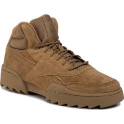 Buty Reebok - Exofit Hi Plus Rippleboot FU9125 Thatch/Thatch/Thatch. Pomarańczowe półbuty męskie Reebok, na co dzień, bez wzorów, ze skóry, bez zapięcia. W wyprzedaży za 239,00 zł.