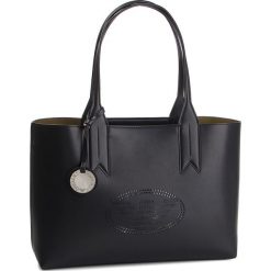 Torebka EMPORIO ARMANI - Y3D081 YGE7E 86100 Nero/Fango. Czarne torebki klasyczne damskie marki Emporio Armani, bez wzorów, ze skóry ekologicznej, bez dodatków. Za 839,00 zł.