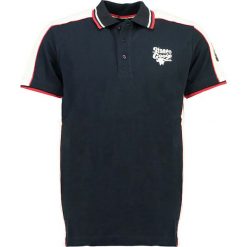 Koszulka polo "Kostac" w kolorze granatowym. Niebieskie koszulki męskie Stone Goose, m, bez wzorów, z bawełny, bez rękawów. W wyprzedaży za 98,95 zł.