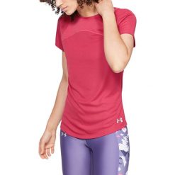 Under Armour Speed Stride Sport Koszulka Różowy. Różowe topy damskie Under Armour, xs, bez wzorów, z poliesteru, bez kołnierzyka, z krótkim rękawem, krótkie, bez kaptura. Za 171,95 zł.