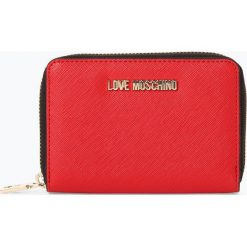 Love Moschino - Portfel damski, czerwony. Czerwone portfele damskie Love Moschino, bez wzorów. Za 359,95 zł.