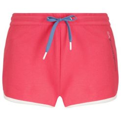 Szorty sportowe EA7 Emporio Armani 3GTS53 TJ31Z 1456. Różowe spodenki sportowe damskie EA7 Emporio Armani, xl, bez wzorów, z elastanu, sportowe. W wyprzedaży za 229,00 zł.
