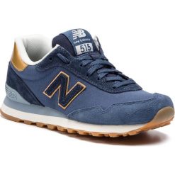 Sneakersy NEW BALANCE - WL515FNE Granatowy. Niebieskie półbuty damskie New Balance, ze skóry. W wyprzedaży za 209,00 zł.