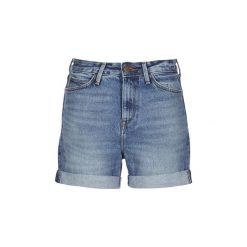 Szorty i Bermudy Lee BOYFRIEND SHORT. Niebieskie szorty damskie Lee, bez wzorów. Za 231,20 zł.