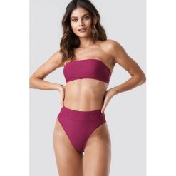 NA-KD Swimwear Maxi High Waist Bikini Panty - Purple. Fioletowe panty damskie NA-KD Swimwear, bez wzorów. Za 52,95 zł.