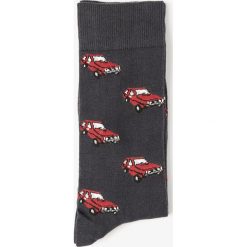 Skarpety cars szary. Szare skarpetki męskie Recman. Za 29,00 zł.