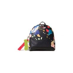 Desigual plecak damski czarny Back Arty Cooper Veice Mini. Czarne plecaki damskie Desigual, bez wzorów, eleganckie. Za 299,00 zł.