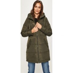 Vero Moda - Kurtka puchowa. Zielone kurtki damskie Vero Moda, s, bez wzorów, z poliesteru, długie. W wyprzedaży za 379,90 zł.