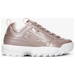 Fila Disruptor M Low Wmn buty damskie, różowy, rozmiar 8. Różowe buty sportowe damskie Fila, bez wzorów, ze skóry, sportowe. W wyprzedaży za 424,99 zł.