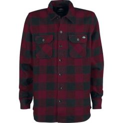 Koszule męskie: Dickies Sacramento Koszula bordowy/czarny