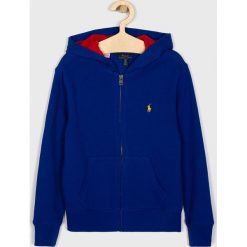 Polo Ralph Lauren - Bluza dziecięca 134 - 176 cm. Niebieskie bluzy chłopięce z bawełny. W wyprzedaży za 269,90 zł.