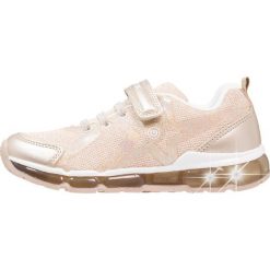 Geox GIRL Tenisówki i Trampki platinum/white. Żółte trampki chłopięce Geox, z materiału. Za 309,00 zł.