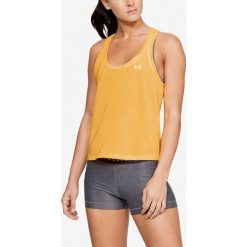 Under Armour Podkoszulek Żółty. Żółte podkoszulki damskie Under Armour, m, bez wzorów, z elastanu, bez kołnierzyka. Za 137,95 zł.