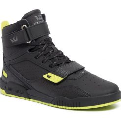 Sneakersy SUPRA - Breaker 05893-018-M Black/Lime/Black. Czarne sneakersy męskie Supra, bez zapięcia. Za 499,00 zł.