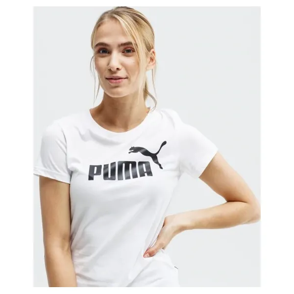 Puma Koszulka Ss Amplified , biały, rozmiar M. Białe koszulki damskie Puma, s, z aplikacjami, z bawełny, bez kołnierzyka. Za 99,99 zł.