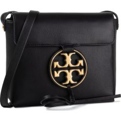 Torebka TORY BURCH - Miller Metal Cross-Body 61023 Black 001. Czarne listonoszki damskie Tory Burch, bez wzorów, ze skóry, bez dodatków. Za 1869,00 zł.