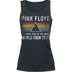 Topy damskie: Pink Floyd Dark Side – World Tour Top damski czarny