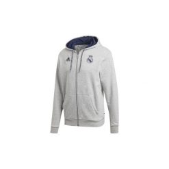 Bluzy adidas REAL FZ HD. Szare bluzy męskie Adidas, s, bez wzorów, bez kołnierzyka, bez rękawów, bez kaptura. Za 279,00 zł.