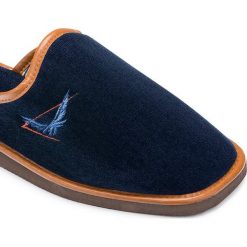 Kapcie męskie Natural Style NS-057 Granatowe. Kapcie męskie NATURAL STYLE, z bawełny. Za 29,99 zł.