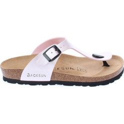 Buty damskie: Japonki w kolorze jasnoróżowym