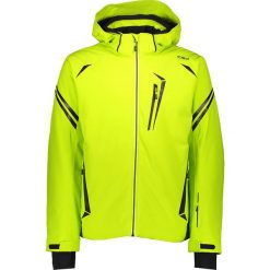 Kurtka narciarska w kolorze jaskrawozielonym. Zielone kurtki sportowe męskie s, z tkaniny, narciarskie. W wyprzedaży za 549,95 zł.