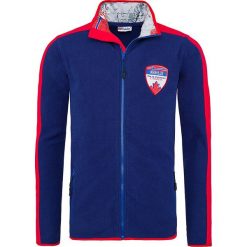 Bejsbolówki męskie: Bluza polarowa "Norder" w kolorze granatowym