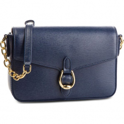 Torebka LAUREN RALPH LAUREN - Flap Xbody 431689092003 Navy. Niebieskie listonoszki damskie Lauren Ralph Lauren, bez wzorów, ze skóry, bez dodatków. W wyprzedaży za 509,00 zł.
