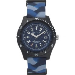 Nautica - Zegarek NAPSRF. Niebieskie zegarki męskie marki Nautica, szklane. W wyprzedaży za 359,90 zł.