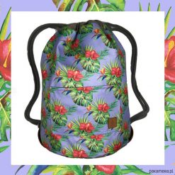Plecaki męskie: ”FLOWERS & JEANS dwustronny plecak SACK IT!
