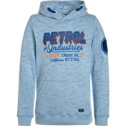 Petrol Industries HOODED Bluza z kapturem antique white melee. Niebieskie bluzy chłopięce marki Petrol Industries, z bawełny, z kapturem. Za 169,00 zł.