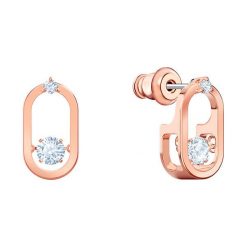 Swarovski - Kolczyki Sparkling Dance. Żółte kolczyki damskie Swarovski, z kryształem. Za 379,90 zł.