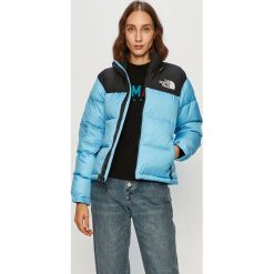 The North Face - Kurtka puchowa. Niebieskie kurtki damskie The North Face, s, bez wzorów, z tkaniny, krótkie. Za 1199,00 zł.