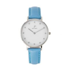 Zegarek JP Gatsby Zegarek damski Aurora Silver White / Blue JPG5023 uniwersalny. Szare zegarki damskie JP Gatsby. Za 323,10 zł.