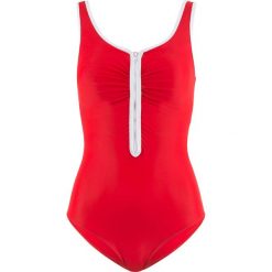 Kostium kąpielowy shape bonprix czerwony. Czerwone stroje kąpielowe damskie marki bonprix, bez wzorów. Za 99,99 zł.