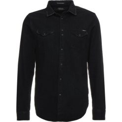 Replay Koszula black denim. Czarne koszule damskie Replay, xxl, bez wzorów, z bawełny, bez kołnierzyka, bez rękawów. Za 649,00 zł.
