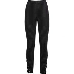 Legginsy bonprix czarno-biały w paski. Czarne legginsy damskie bonprix, w paski. Za 54,99 zł.