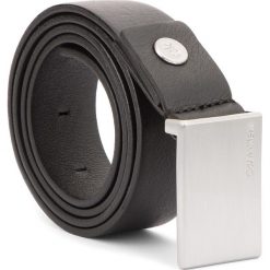 Pasek Męski CALVIN KLEIN - Adj.Bombe' Plaque Be K50K503844 85 001. Czarne paski męskie marki Calvin Klein, w paski, ze skóry. Za 299,00 zł.