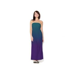 Sukienka CP-027 291. Sukienki damskie Colour pleasure, bez wzorów, z dzianiny, bez kołnierzyka, bez rękawów, maxi. Za 169,00 zł.