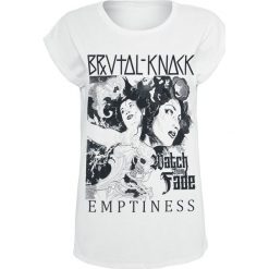Brutal Knack WTF Emptiness Extend. Shirt Koszulka damska biały. Białe koszulki damskie marki Brutal Knack, l, z nadrukiem, z okrągłym kołnierzem, bez rękawów. Za 69,90 zł.