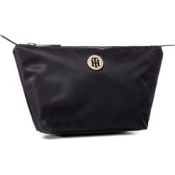 Kosmetyczka TOMMY HILFIGER - Poppy Make Up Bag AW0AW08010 BDS. Czarne kosmetyczki męskie TOMMY HILFIGER, bez wzorów, z tkaniny. Za 139,00 zł.