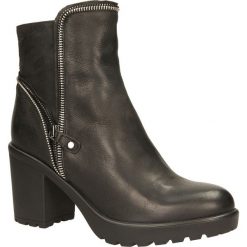 BOTKI BRUNO PREMI F6163X. Szare botki damskie marki Bruno Premi, bez obcasa, bez zapięcia. Za 259,99 zł.