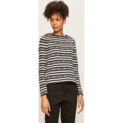 Tommy Jeans - Sweter. Niebieskie swetry damskie Tommy Jeans, s, bez wzorów, z bawełny, bez rękawów, bez kaptura. W wyprzedaży za 299,90 zł.