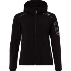 CMP Kurtka Softshell nero. Szare kurtki damskie CMP, bez wzorów, z elastanu, sportowe, bez kaptura. Za 389,00 zł.