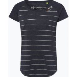 Ragwear - T-shirt damski – Mazik, niebieski. Niebieskie t-shirty damskie Ragwear, l, w paski, bez kołnierzyka. Za 89,95 zł.