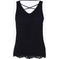 Taifun - Top damski, niebieski. Niebieskie topy damskie Taifun, bez wzorów, bez kołnierzyka. Za 149,95 zł.