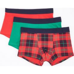 3 pack bokserek - Czerwony. Czerwone bokserki męskie Reserved. Za 59,99 zł.